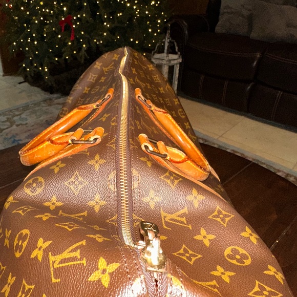 Louis Vuitton Classic Monogram Keep All 55 Duffle Overnight Bag WITH COA! - Picture 9 of 16